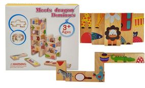 Дерев'яне доміно "Meets dragon Dominos" 28 елементів