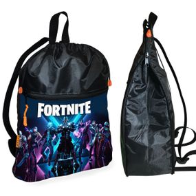 Рюкзак-мішок для школи Fortnite дитяча сумка для взуття та спортивного одягу (01455)