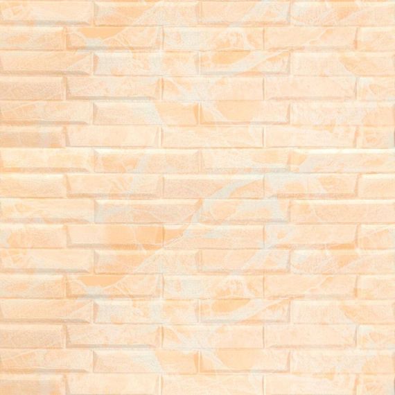 3D панель самоклеющаяся кладка 700х770х7мм Желто-белая (039) SW-00000563