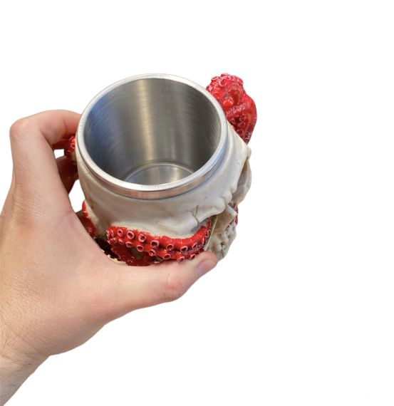 Чашка 3 Череп із Восьминогом 400 мл | Зображення 5