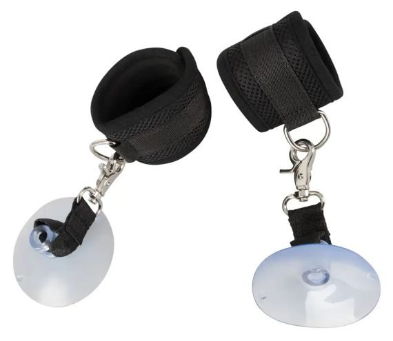 Наручники на липучках с присосками Sex Aura | Зображення 1