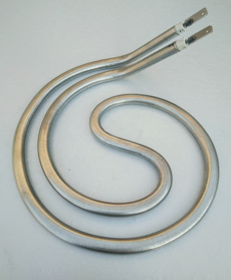 Тен 1000w для електроплити "Елна" нержавійка світла. Україна