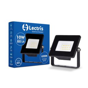 Прожектор Lectris 10W 900Лм 6500K 185-265V IP65 (1-LС-3001)