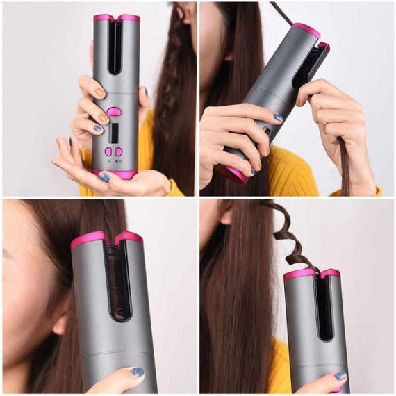 Плойка з керамічним покриттям Ramindong Hair curler, Прилад для завивки волосся, Стайлер US-346 для завивки | Зображення 2