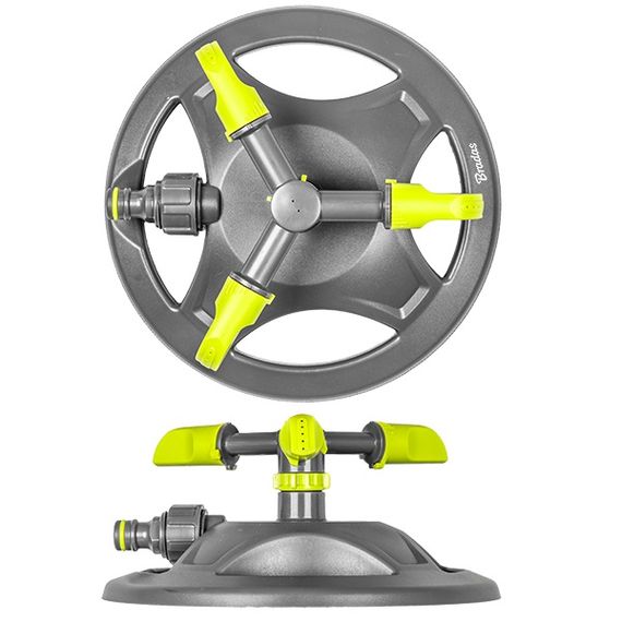 Зрошувач обертовий Bradas LIME LINE 3-х ріжковий на круглій підставці LE-6201