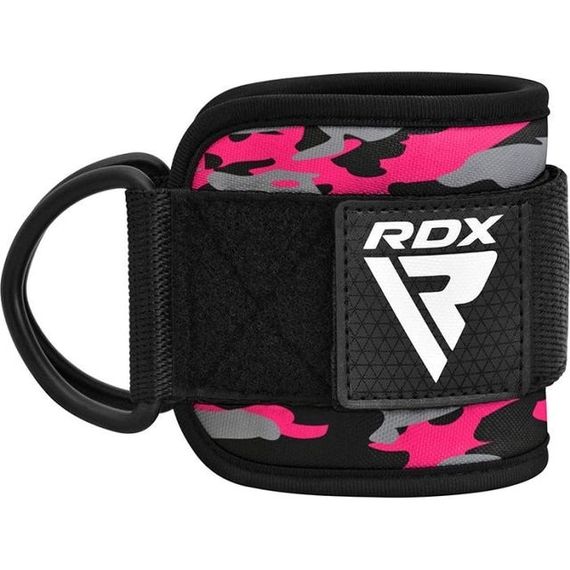 Манжети на щиколотку RDX GYM ANKLE PRO A4 CAMO PINK-PAIR | Зображення 4
