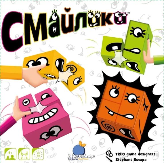 Настільна гра Смайлики (Cubeez)