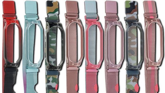 Ремінець Milanese Loop метал №12 для Mi Band 5/6 XPRO (MAW-42968_236)