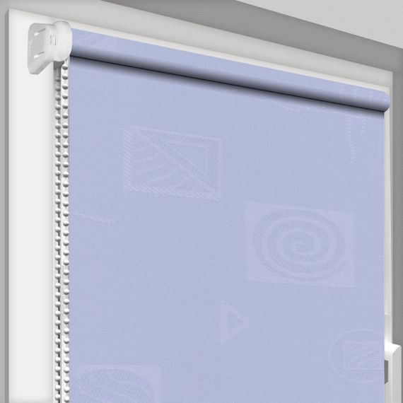 Рулонна штора Rolets Ікеа 1-1802-1450 145x170 см відкритого типу Блакитна