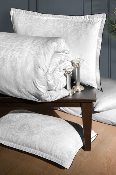 Постільна білизна La Romano Premium Satin 200×220 Tracy White | Зображення 1