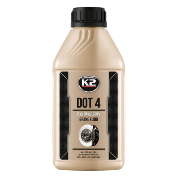 Гальмівна рідина K2 DOT 4 500 мл T1041