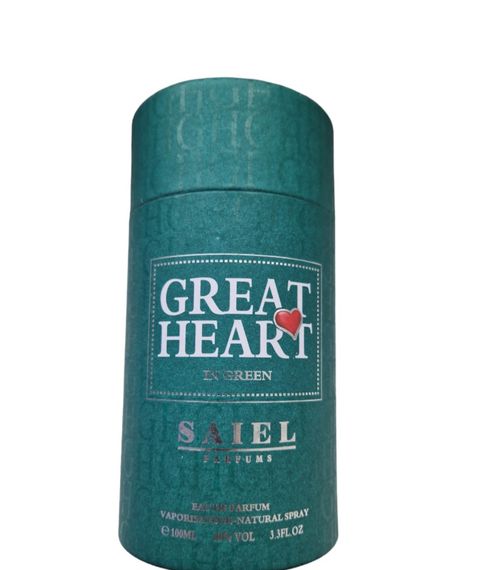 Жіноча парфумована вода GREAT HEART in GREEN, 100 мл.