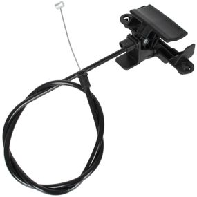 BMW X6 E71, E72 (07-14) ручка + трос відкривання капоту 51237164798, БМВ х6 е71, е72