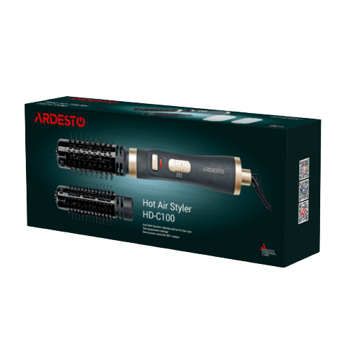 Фен-щітка для волосся 1000W (обертання в обидва боки) HD-C100 Ardesto | Зображення 6