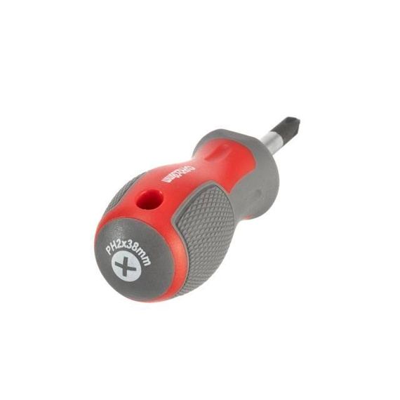 Викруткa хрестова PH2*38 мм, Cr-V INTERTOOL VT-3319 | Зображення 1