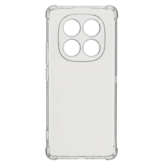 TPU чохол GETMAN Ease logo посилені кути Full Camera для Xiaomi Redmi Note 14 Pro 5G Безбарвний (прозорий) | Зображення 2