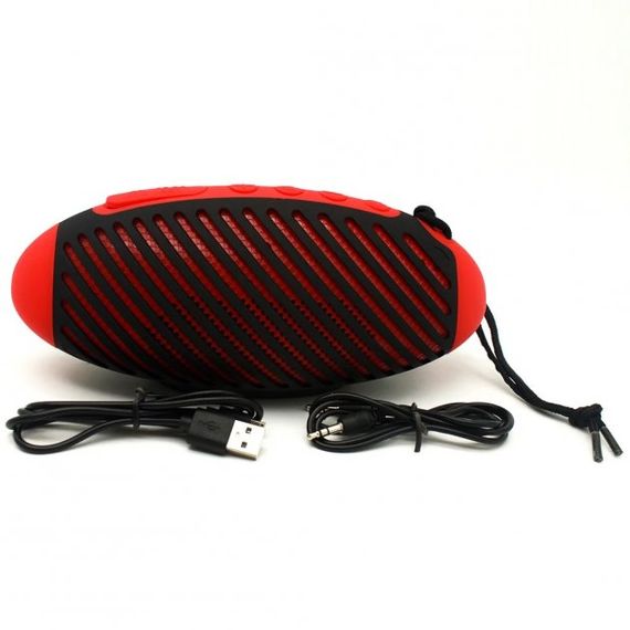 Портативна колонка XPRO P5 10Вт USB, AUX, FM, Bluetooth червона (P5) | Зображення 2