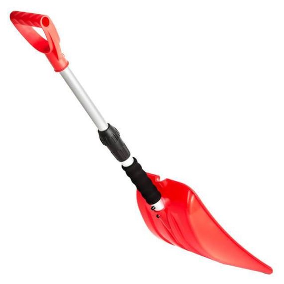 Лопата для снігу автомобільна телескопічна 68-87 см INTERTOOL AT-0132 | Зображення 3