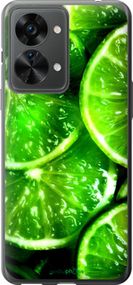Чохол на OnePlus Nord 2T Зелені часточки лимона "852u-2640-2448"