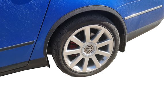Накладки на арки (4 шт, ABS) для Volkswagen Passat B6 2006-2012рр | Зображення 9