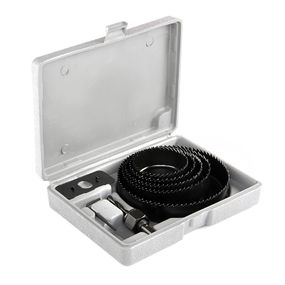 Набор кольцевых пил 8 предметов, глубина 25мм (64/76/89/102/127) APRO