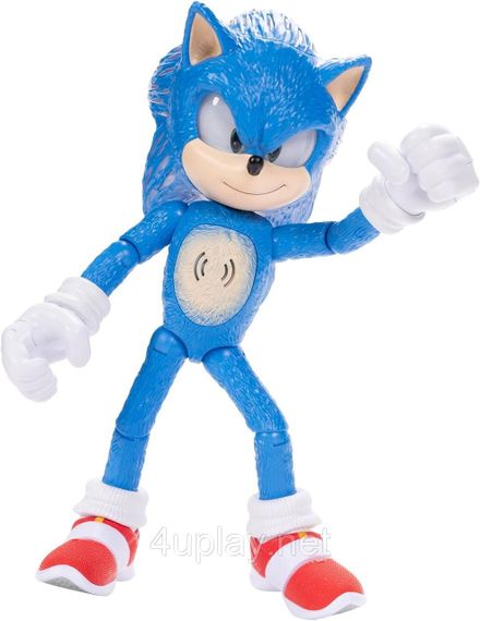 Интерактивная фигурка Jakks Pacific Sonic The Hedgehog 3: Говорящий Соник (30 см) | Зображення 4