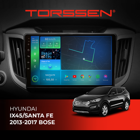 Штатна магнітола Torssen Hyundai IX45/Santa Fe 2013-2017 Bose NF9 Carplay