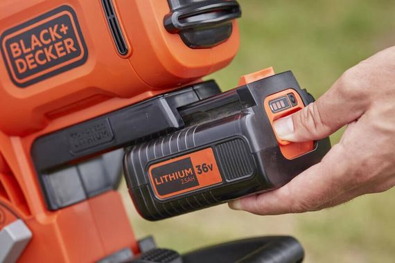 Садовий пилосос акумуляторний безщітковий BLACK+DECKER BCBLV3625L1 | Зображення 4