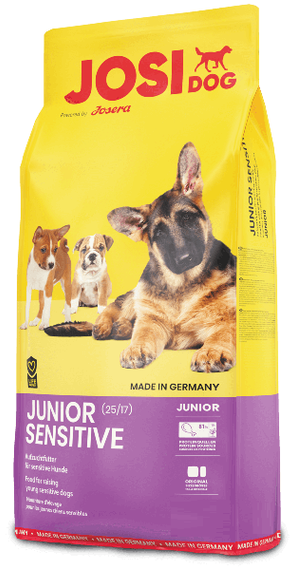 Josera JosiDog JUNIOR SENSETIVE. Йозера йозідог юніор сєнсєтів для молодих собак всіх порід 15 кг | Зображення 1