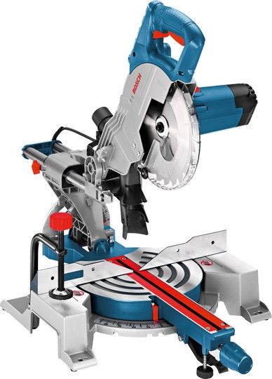 Пила торцовочная Bosch GCM 800 SJ, 1400 Вт, 216 ммповорот Л 47°/П 47°, наклон Л 45°, 13.5кг (0.601.B19.000)