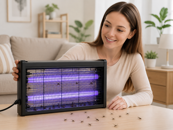 Премиум LED лампа от комаров нового поколения Mosquito Killer ULTRA усиленная защита от насекомых | Зображення 1