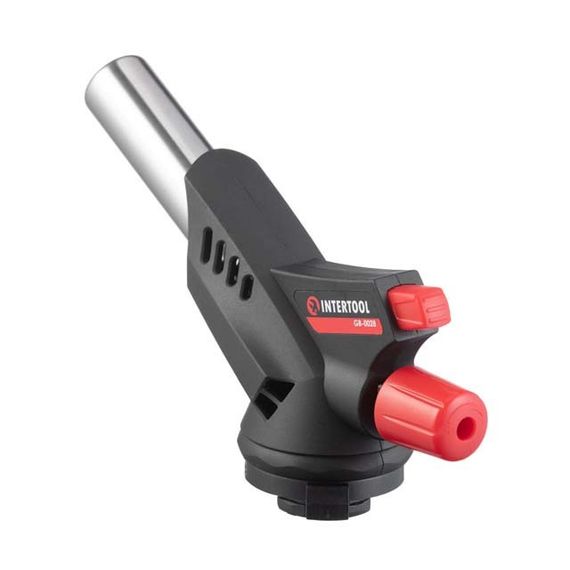 Пальник газовий, п'єзозапалювання, регулятор INTERTOOL GB-00281 | Зображення 2