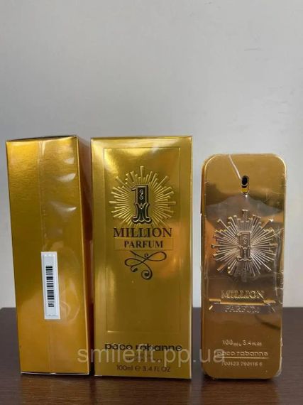 Чоловіча парфумована вода Paco Rabanne 1 Million Parfum 100 мл з магнітною стрічкою | Зображення 1