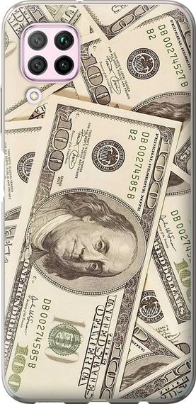 Чехол на Huawei Nova 6SE Доллары "3016u-1823-17620"
