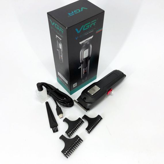 Машинка для стрижки волосся VGR V-918, Бездротова електробритва, Машинка для стрижки волосся домашня | Зображення 8