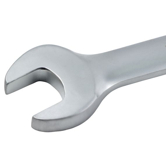 Набір ключів ріжково-накидних Sigma з тріскачкою 6 шт (8, 10, 12, 13, 17, 19 мм) CrV satine (6010511) | Зображення 2