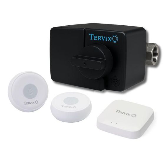 491930 Система захисту від затоплення ZigBee ZEVS Tervix Water Stop 1/2'' (з ZigBee датчиками)