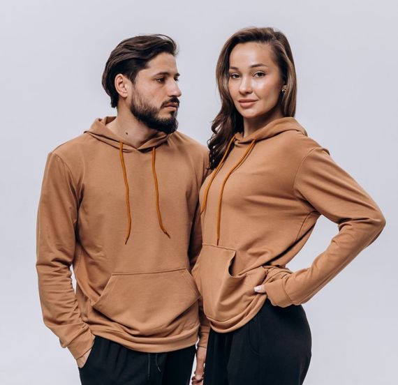 Худи жіноче (unisex) Camel двохнитка | Зображення 1