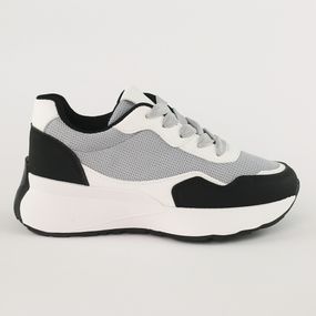 Кросівки жіночі перфорація 588141 Сірі чорні 36 38 39 40