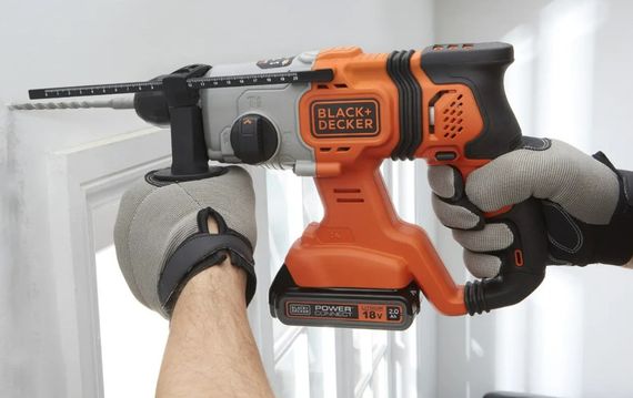 Перфоратор акумуляторний Black&Decker з АКБ та ЗП BCD900D1S | Зображення 5