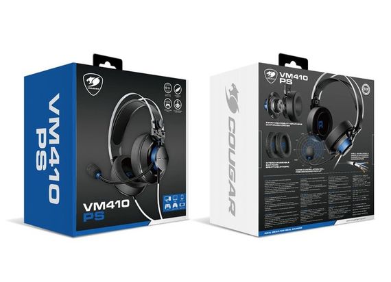 Ігрова гарнітура закритого типу Cougar VM410 PS | Зображення 7