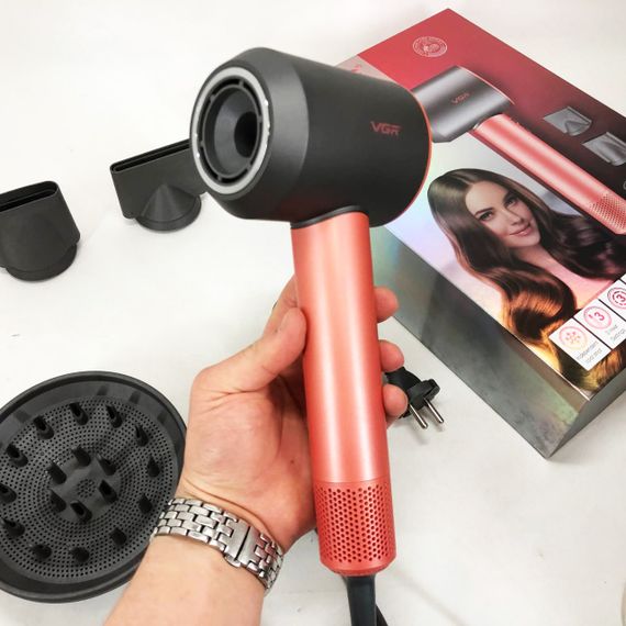 Фен звичайний для укладання волосся, Фен з іонізацією для укладання волосся з іонізацією PJ-12 | Зображення 7