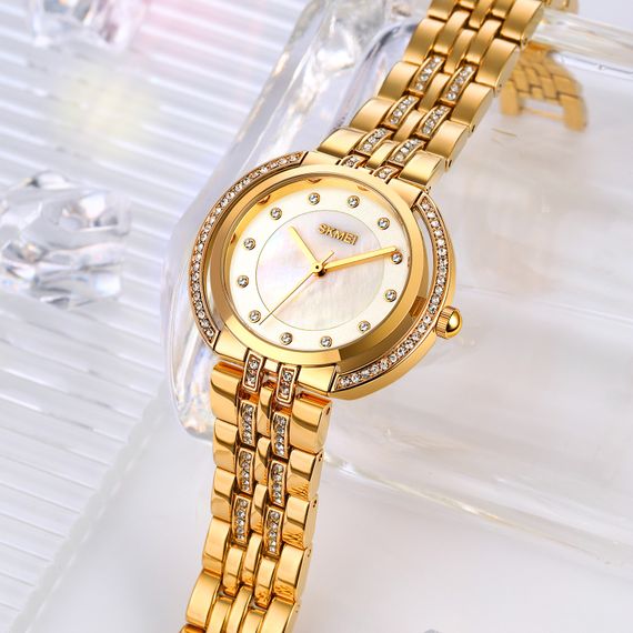 Жіночий годинник Skmei 1979GD Gold | Зображення 3
