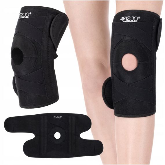 Фіксатор (бандаж) для коліна 4FIZJO універсальний, подовжений 1 шт 4FJ0634 (P-5905973400497)