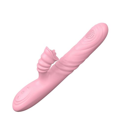 Вибратор Angelia, USB 3 функции стрельбы / 20 вибраций Flesh Sex Aura | Зображення 3