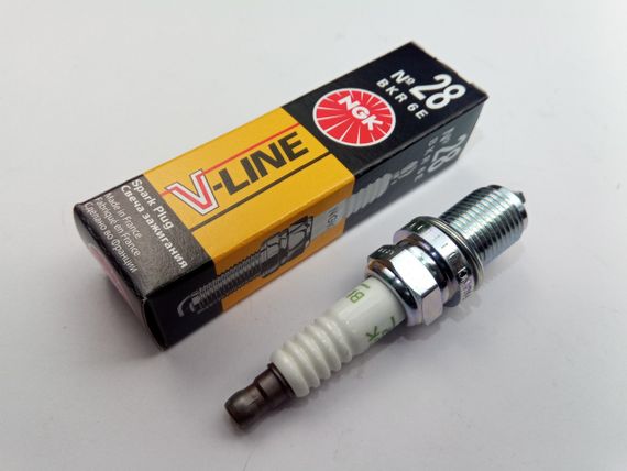 Свічка запалювання NGK V-Line 28 (BKR6E) Logan | Зображення 1