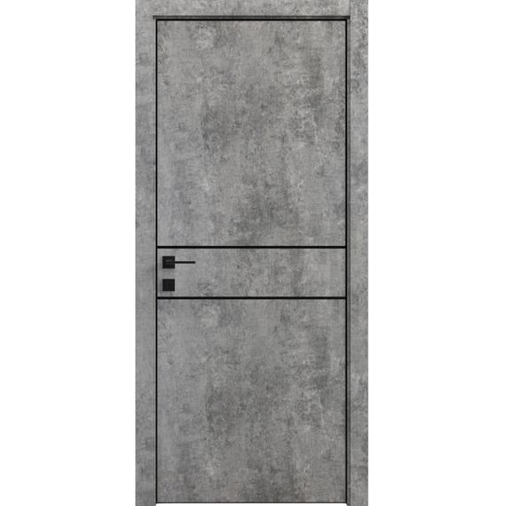 Двері міжкімнатні Rodos MODERN Flat-01 INSIDE мрамор сірий