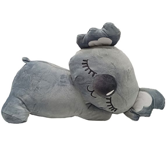 Детская мягкая игрушка "Коала" L1129(Grey) игрушка с пледом, размер 50 см