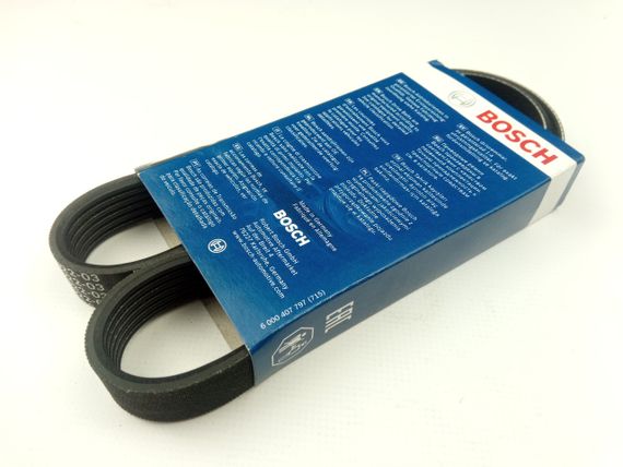 Ремінь генератора струмковий ВАЗ 1118 (з ГУР), BOSCH (6PK890) 1987947934 (1118-1041020)