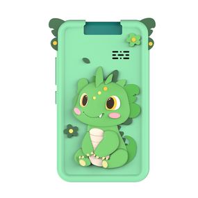 Телефон Интерактивный Смартфон с сенсорным экраном Детская игрушка с играми камерой приложениями Дракоша